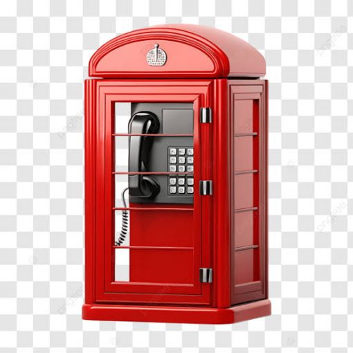  KLASİK İNGİLİZ TELEFON KABİNİ TASARIMLI AHŞAP VİTRİN DOLAP